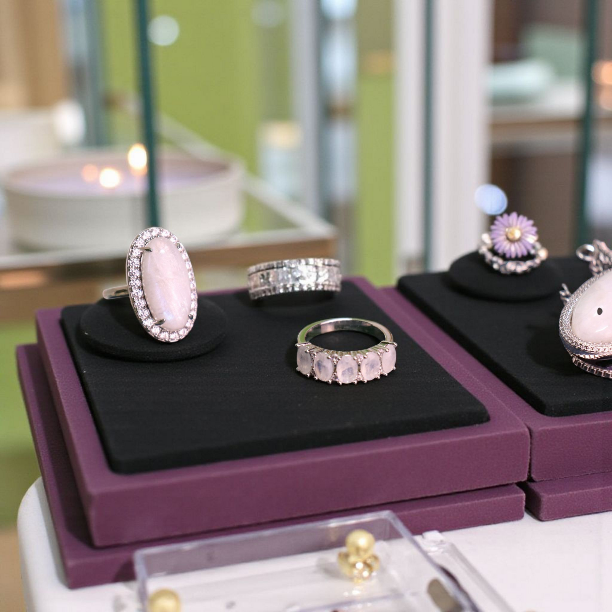 Celestial Elegance Moonstone Ring