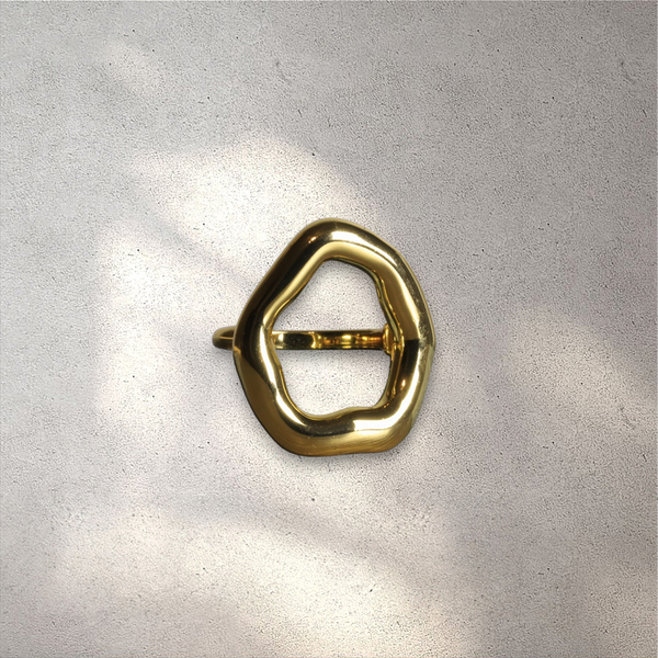 Organic Gold Statement Ring