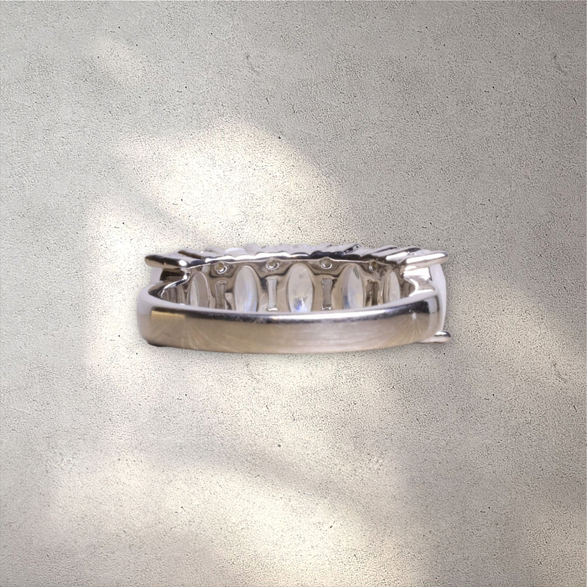 Celestial Elegance Moonstone Ring